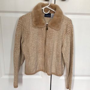 Liz Claiborne Lizsport zip up sweater